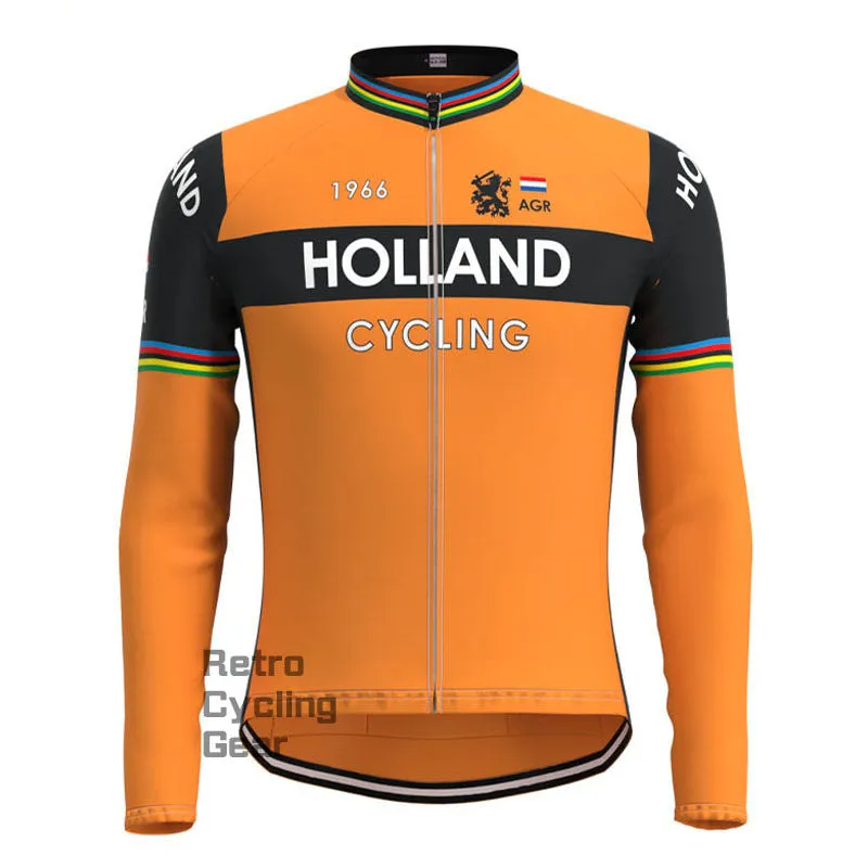 Holland Retro Long Sleeve Cycling Kit