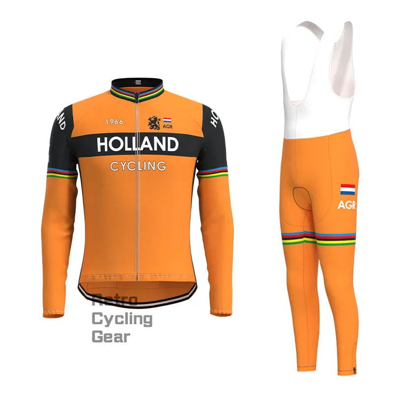 Holland Retro Long Sleeve Cycling Kit