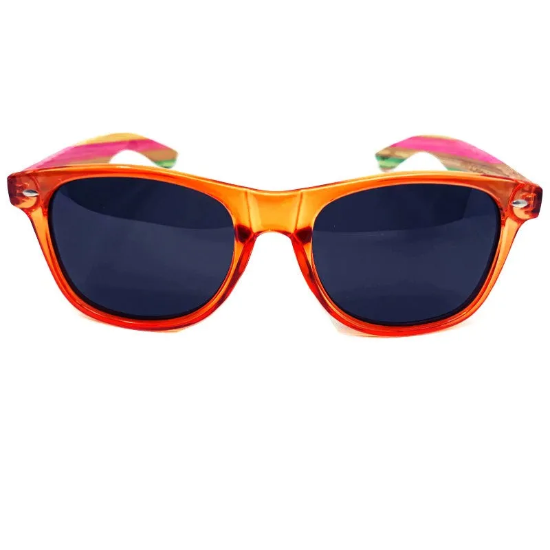 Juicy Fruit Bamboo Polarized Sunglasses