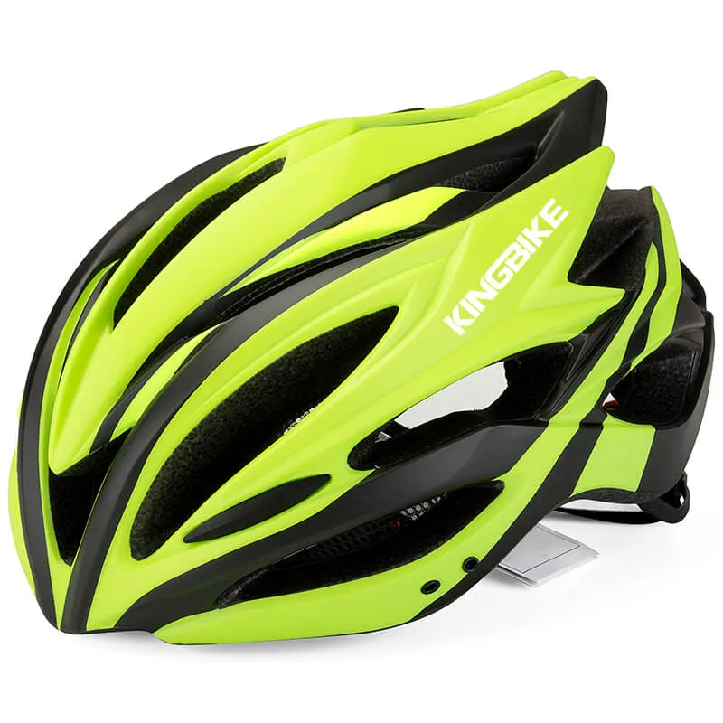 Kingbike Adult Cycling Helmet With Light | Suitability Men Women For Skateboard Or Riding Mountain Bikes Or Electric Bike