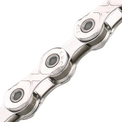 kmc x12 x 126l silver kmc chains