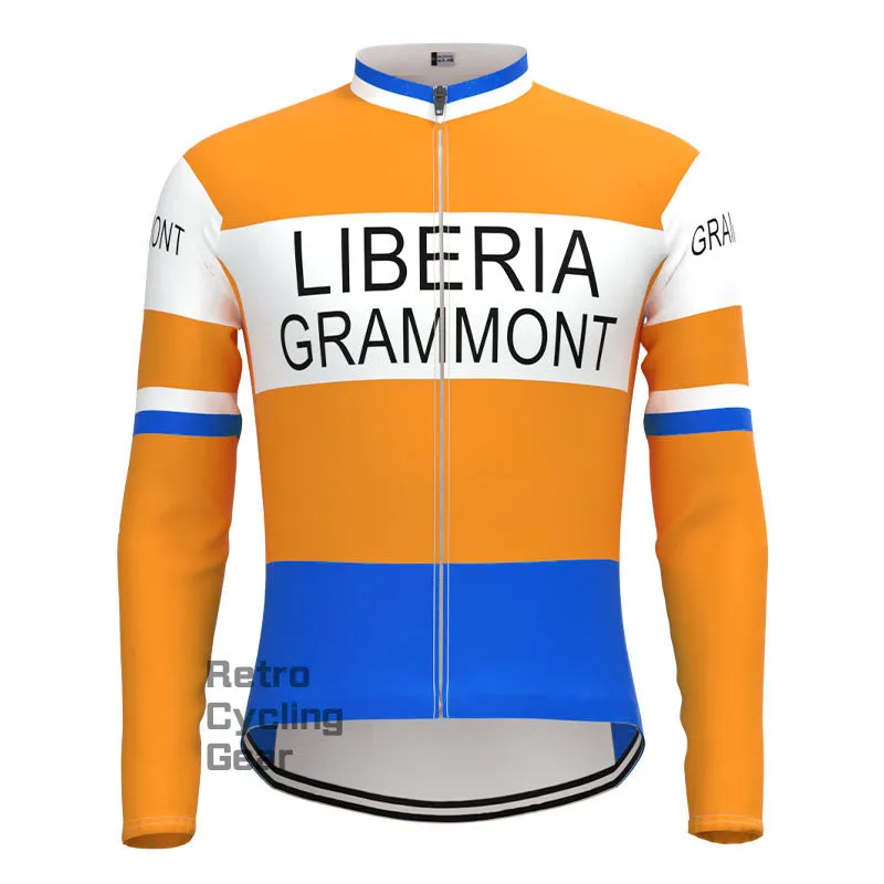 LIBERIA Retro Long Sleeve Cycling Kit