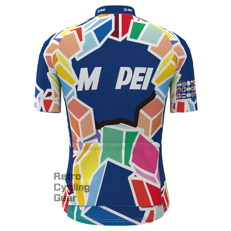 MAPE Retro Short Sleeves Cycling Jersey