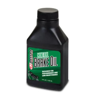 Maxima Mineral Brake Oil 4 Oz (120Ml) Mineral Brake Oil  Lubesclean