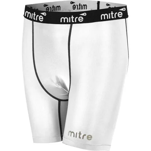 Mitre Youth Neutron Compression Short - White