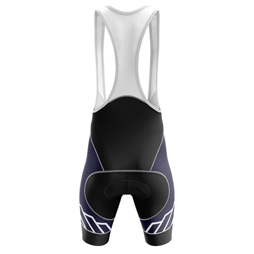 Navy Men's Cycling Bib Shorts