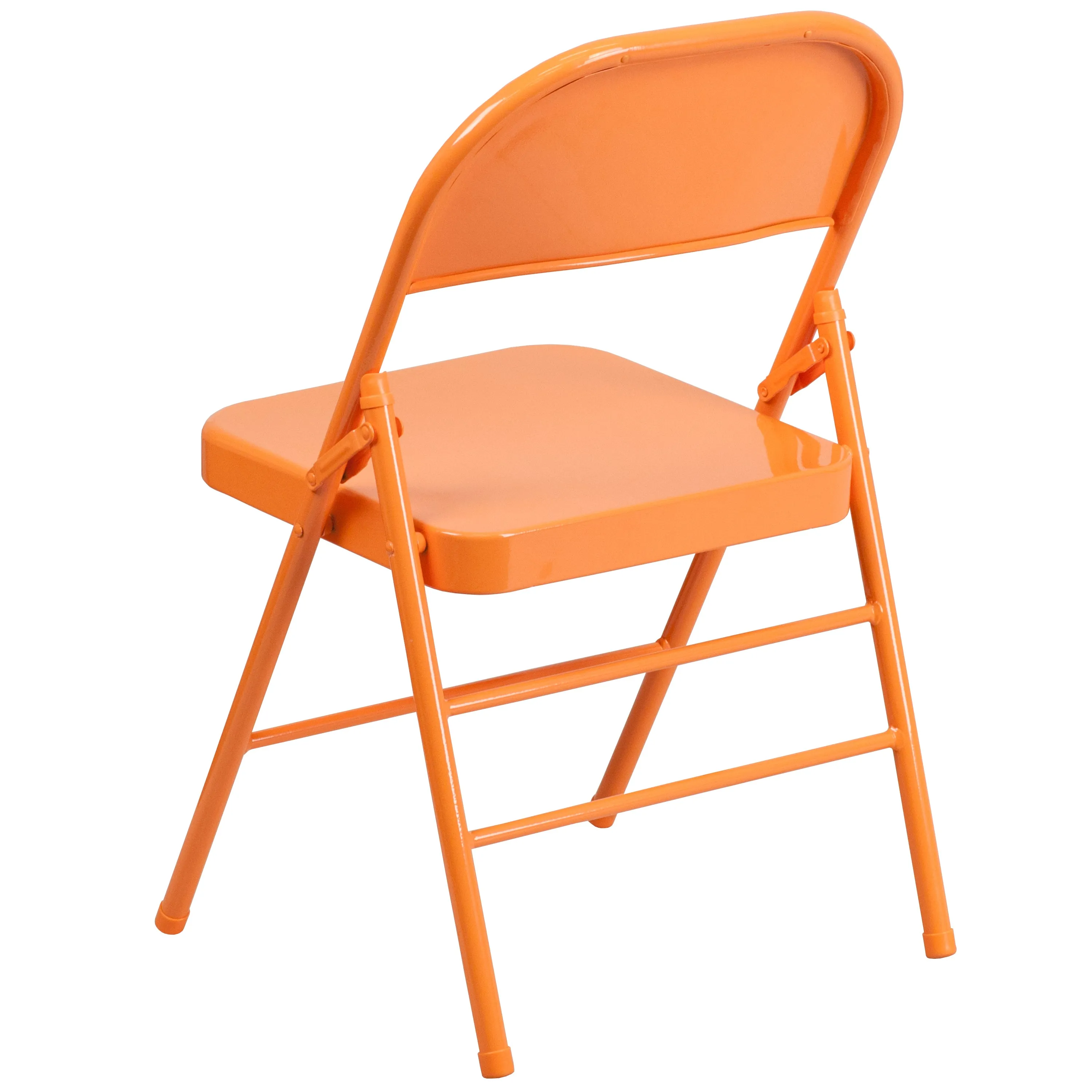 Orange Marmalade Folding Chair 2-HF3-ORANGE-GG