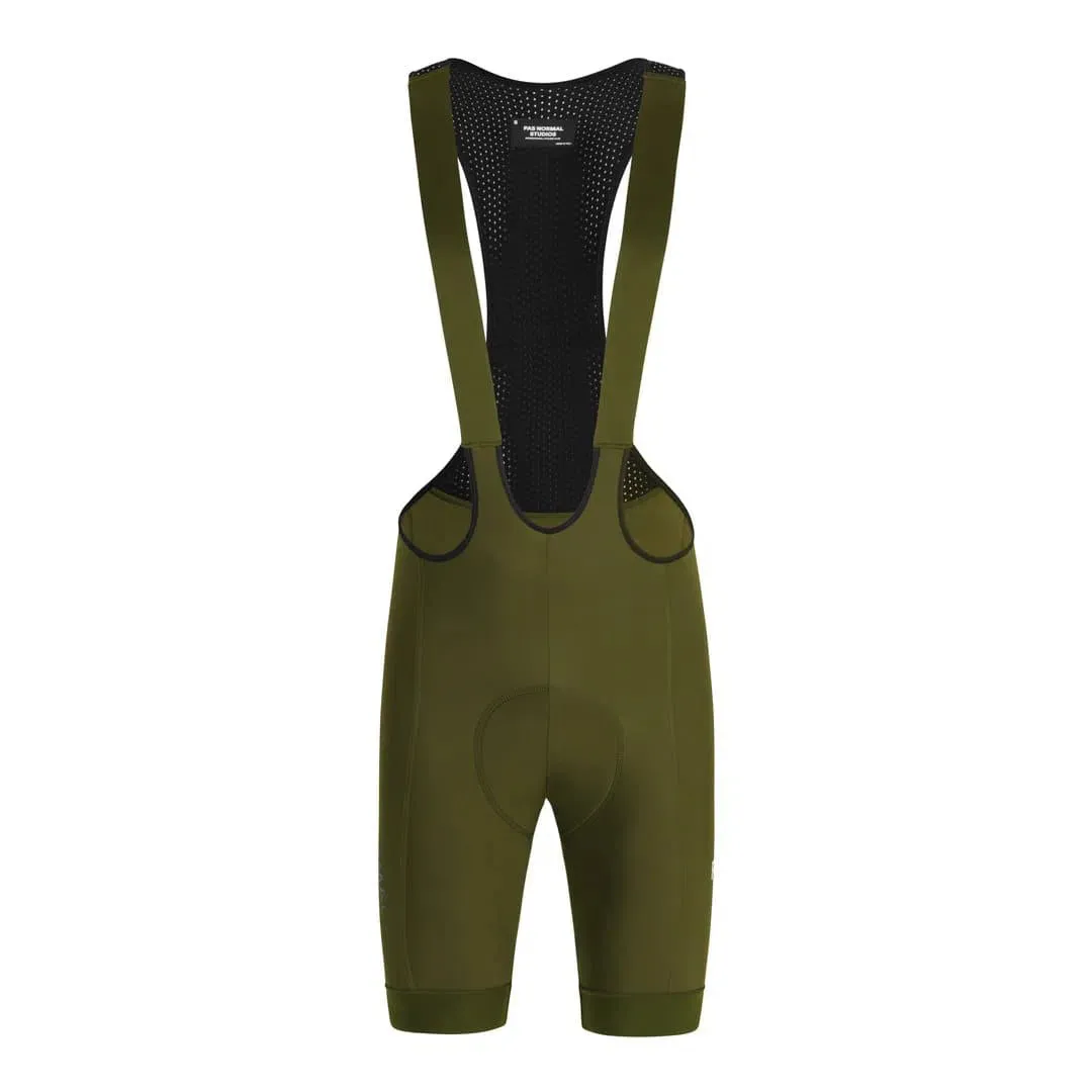 PAS NORMAL STUDIOS Control Fleece Bib Shorts - Olive