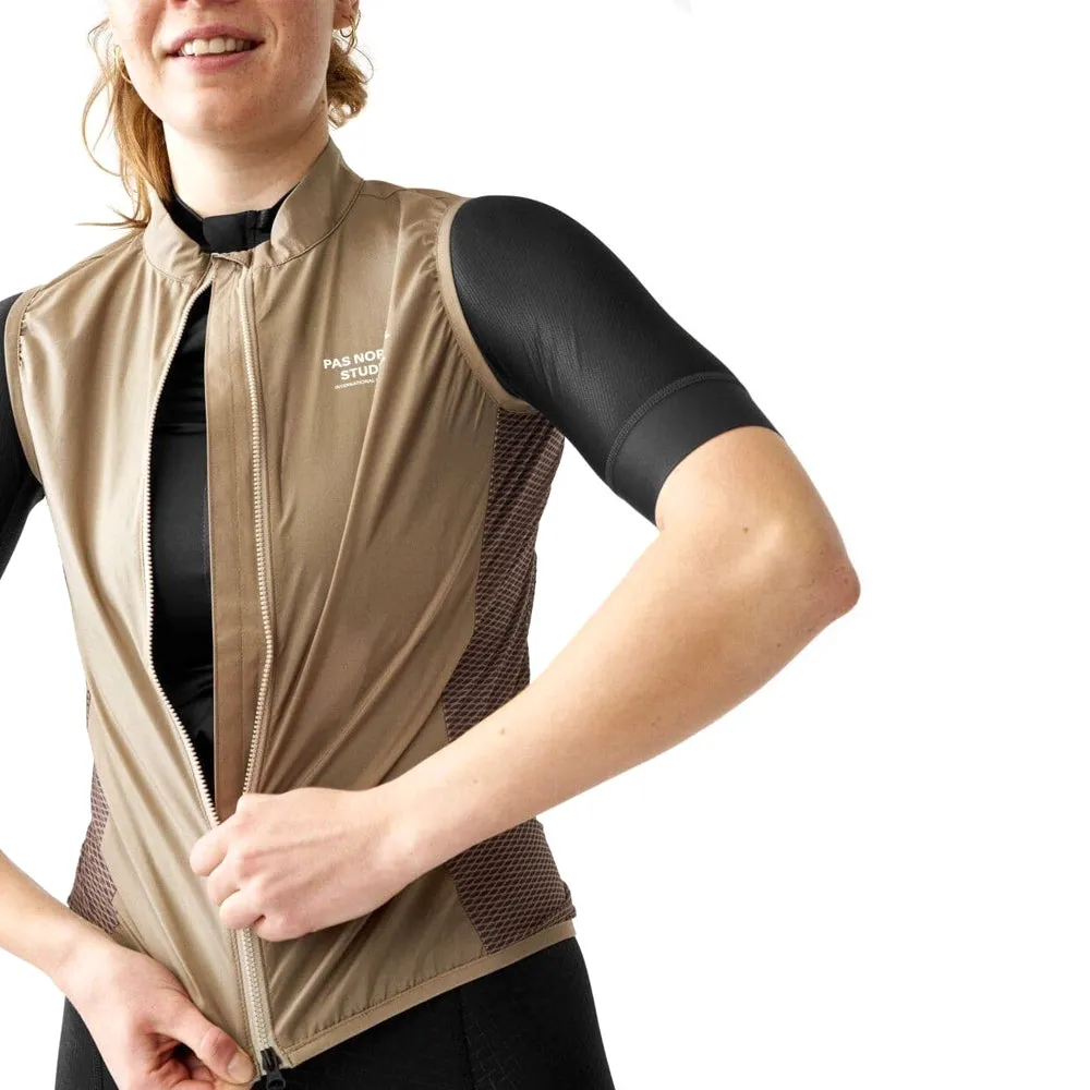 PAS NORMAL STUDIOS Mechanism Stow Away Gilet - Beige