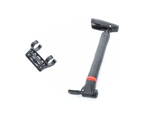 Portable Cycling Mountain Bike Road Bike Tire Pump w/ Mount Bracket