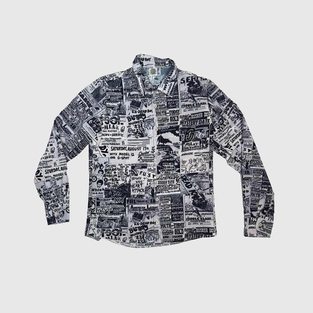 Punk Flyers Long-Sleeve Resort Shirt