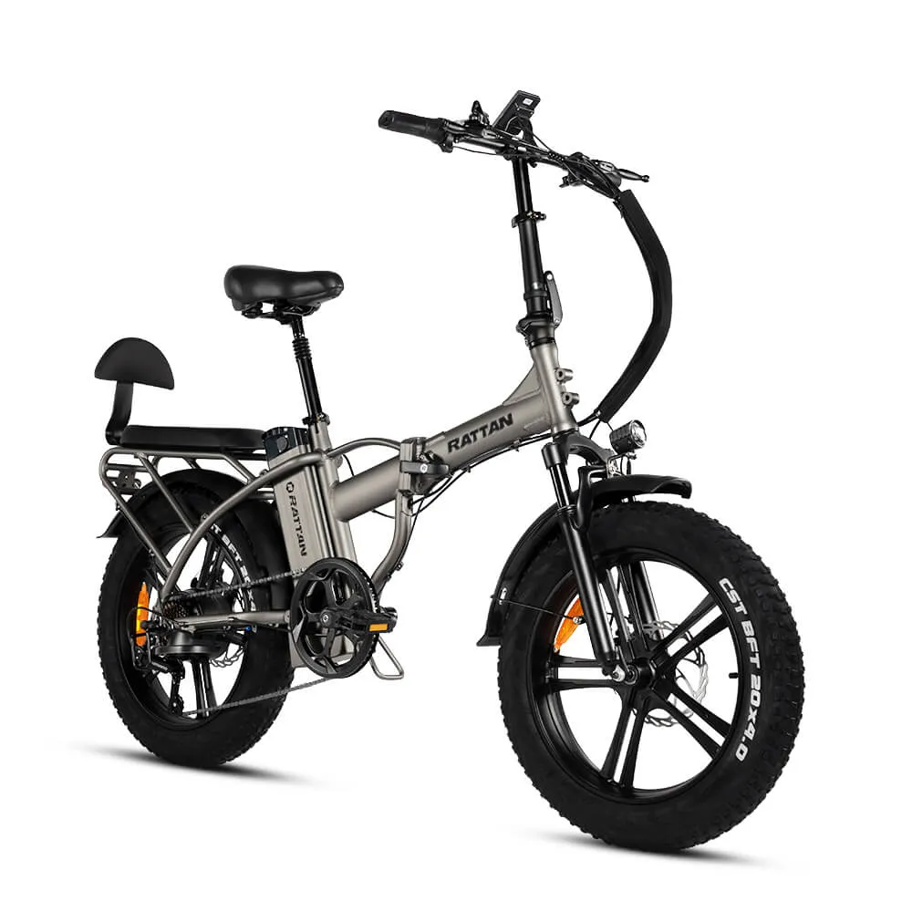 Rattan LM 750 PRO Folding 750W 48V Fat Tire Electric Bike