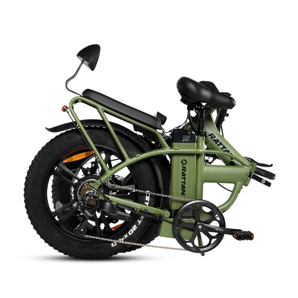 Rattan LM 750 PRO Folding 750W 48V Fat Tire Electric Bike