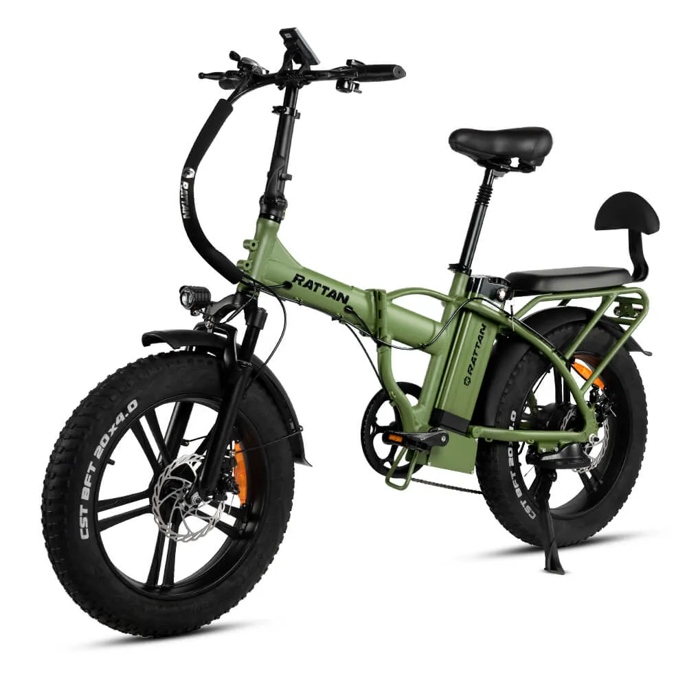 Rattan LM 750 PRO Folding 750W 48V Fat Tire Electric Bike