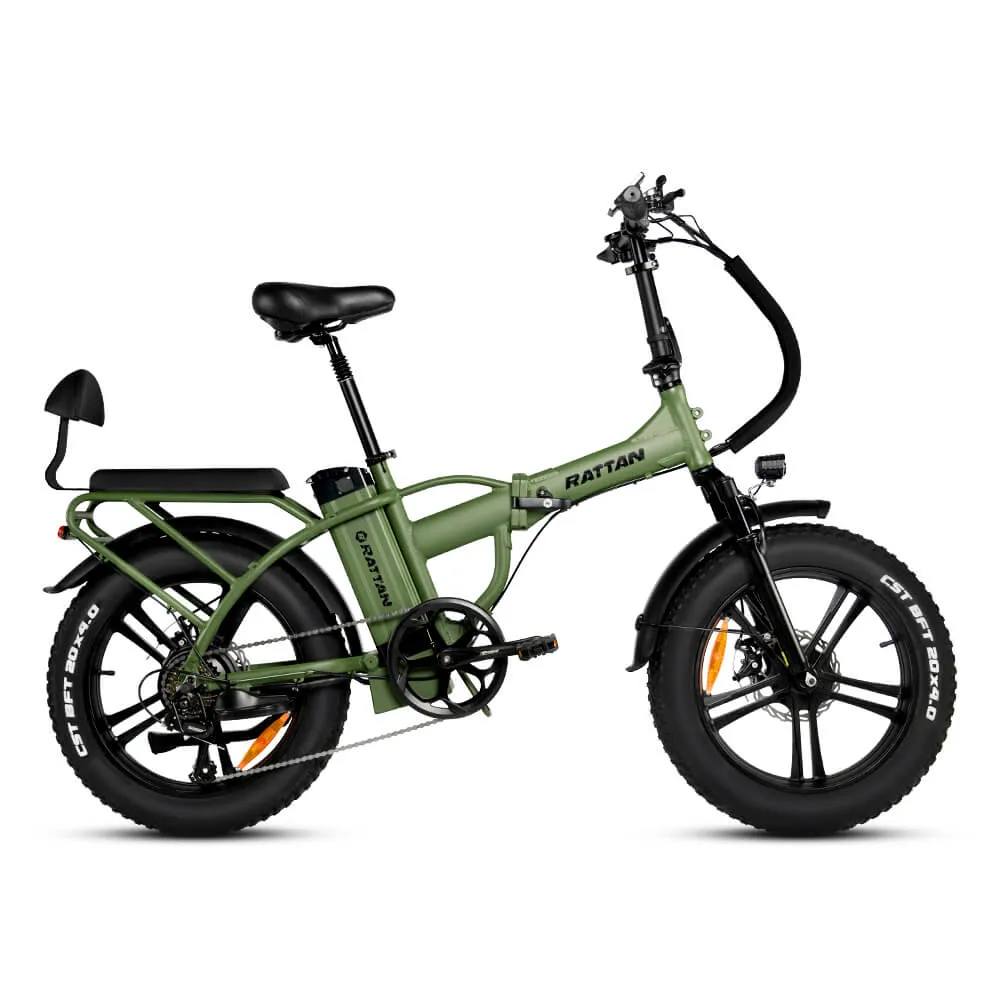 Rattan LM 750 PRO Folding 750W 48V Fat Tire Electric Bike