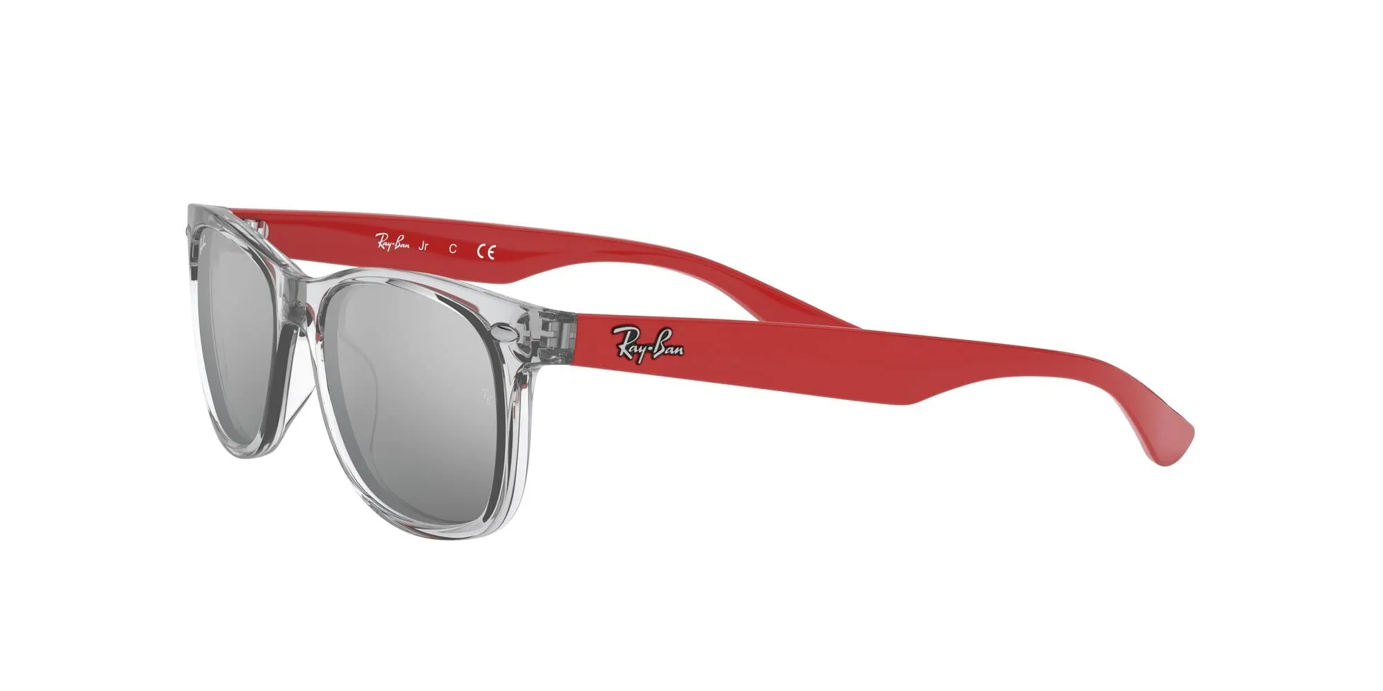 Ray-Ban Kids UV Protected Grey Lens Square Sunglasses - 0RJ9052S70636G48