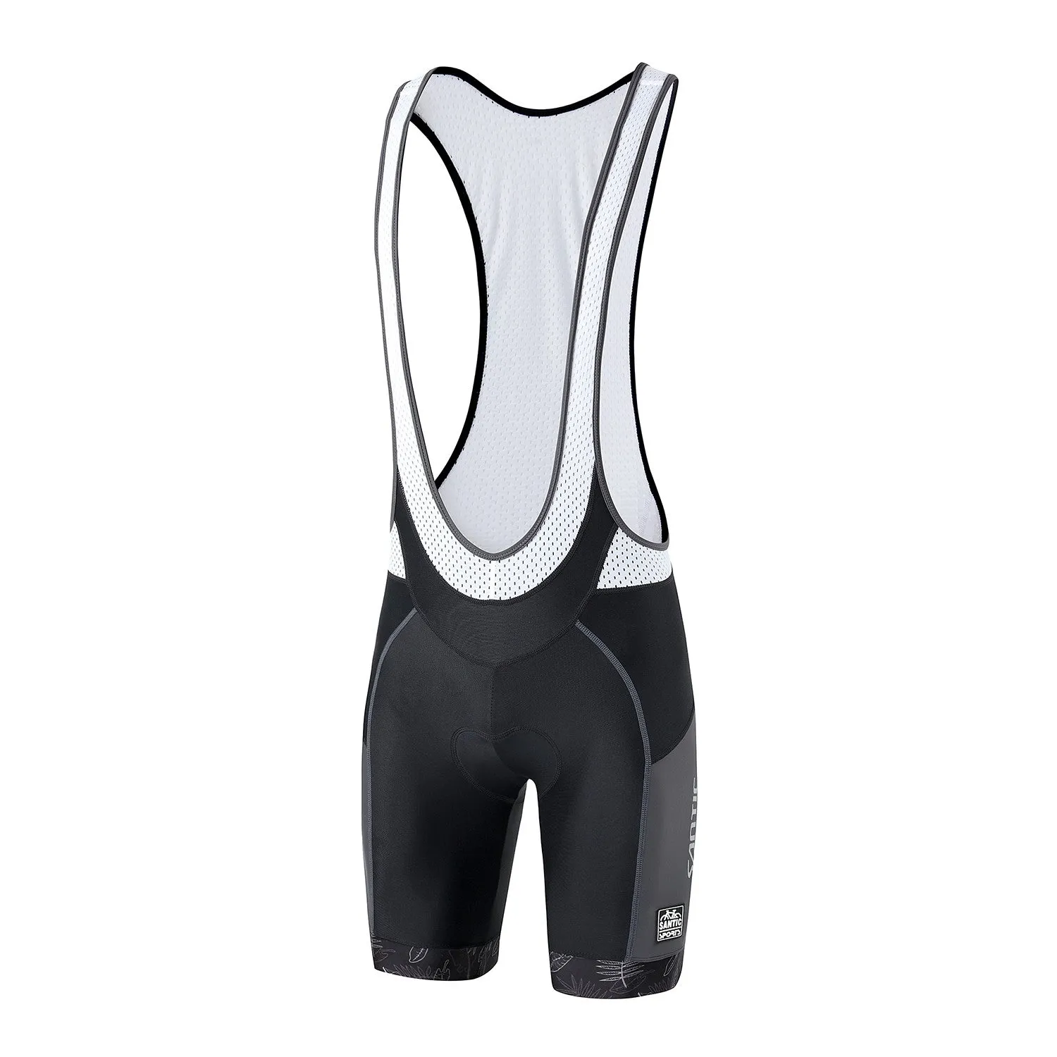 Santic Seron Jersey & Arok Grey Bib Shorts set