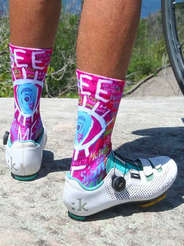 See Me Cycling Socks