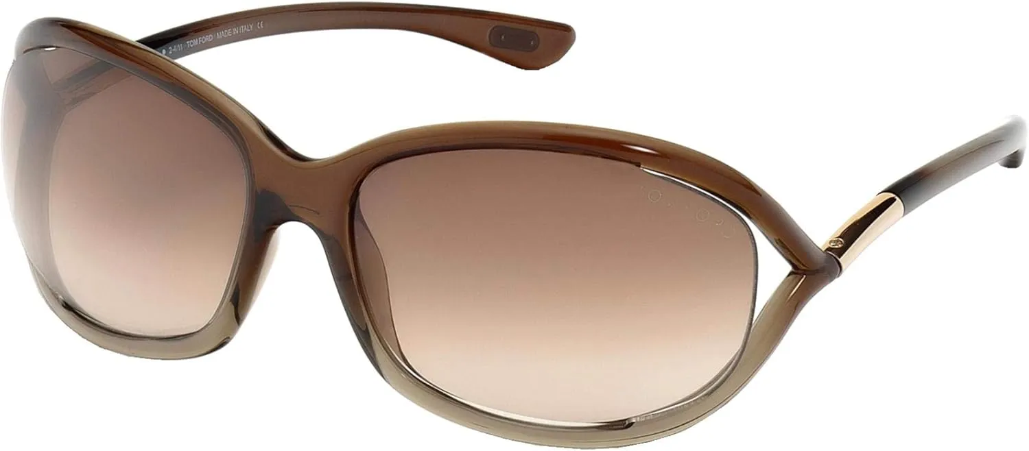 Tom Ford Jennifer FT 0008 Havana Brown Gradient 52F Size 61mm