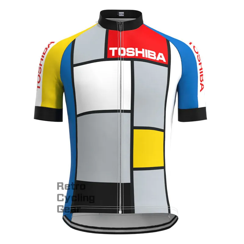 Toshiba Retro Long Sleeve Cycling Kit