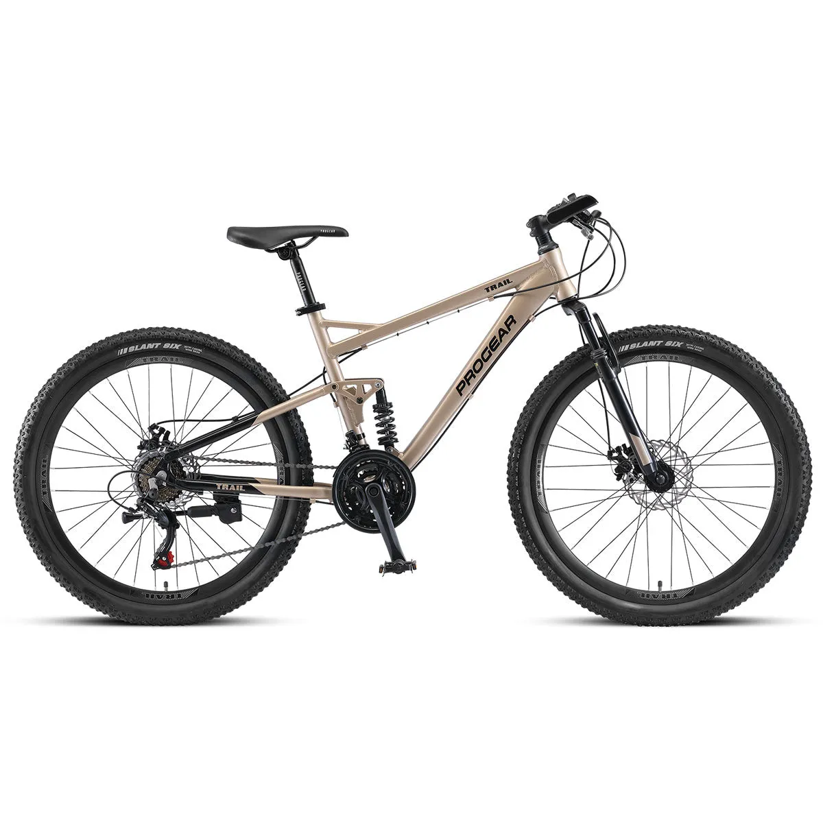 Trail Dual Suspension Mountain Bike - Brass Gold