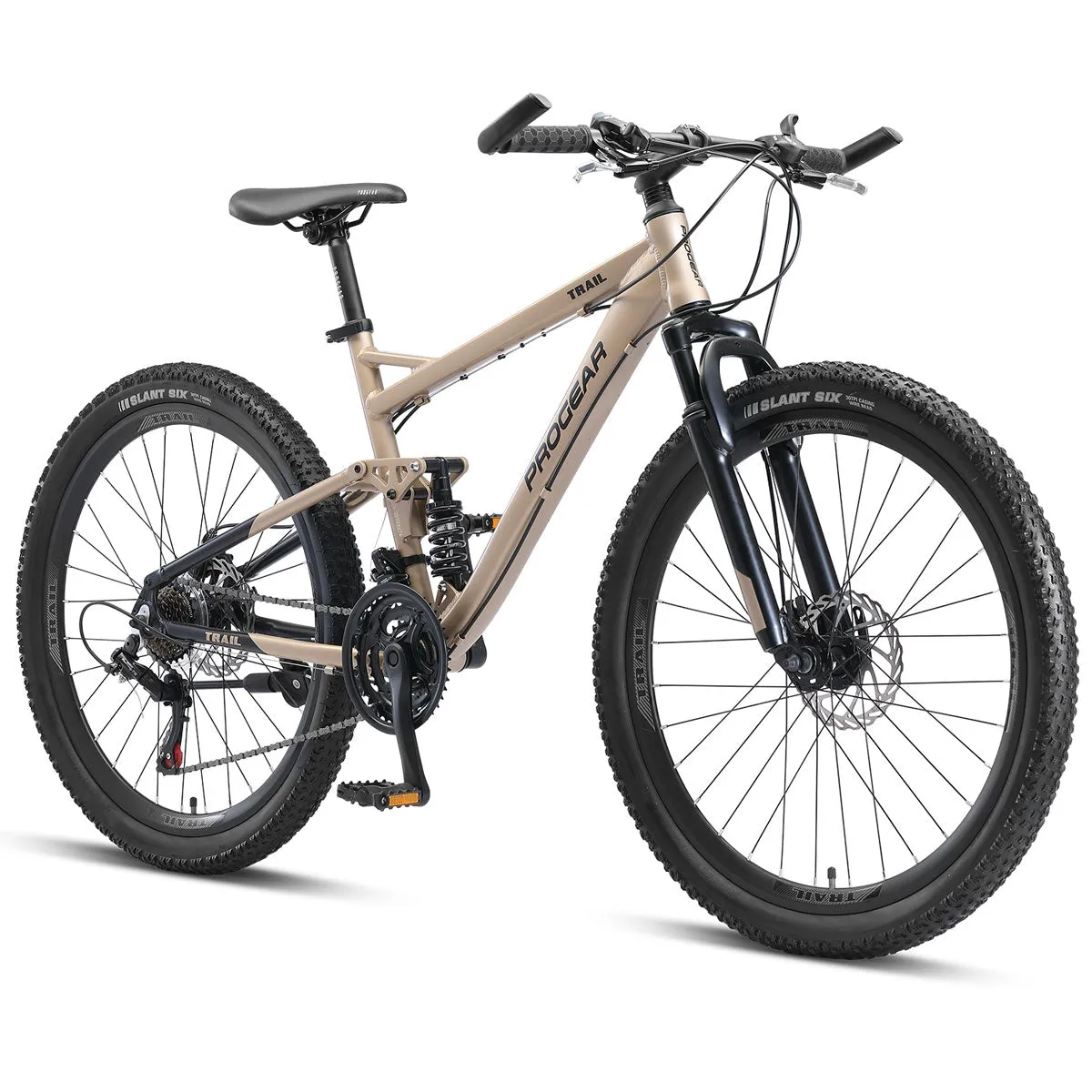 Trail Dual Suspension Mountain Bike - Brass Gold