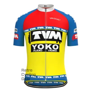 TVM Retro Short Sleeve Cycling Jersey