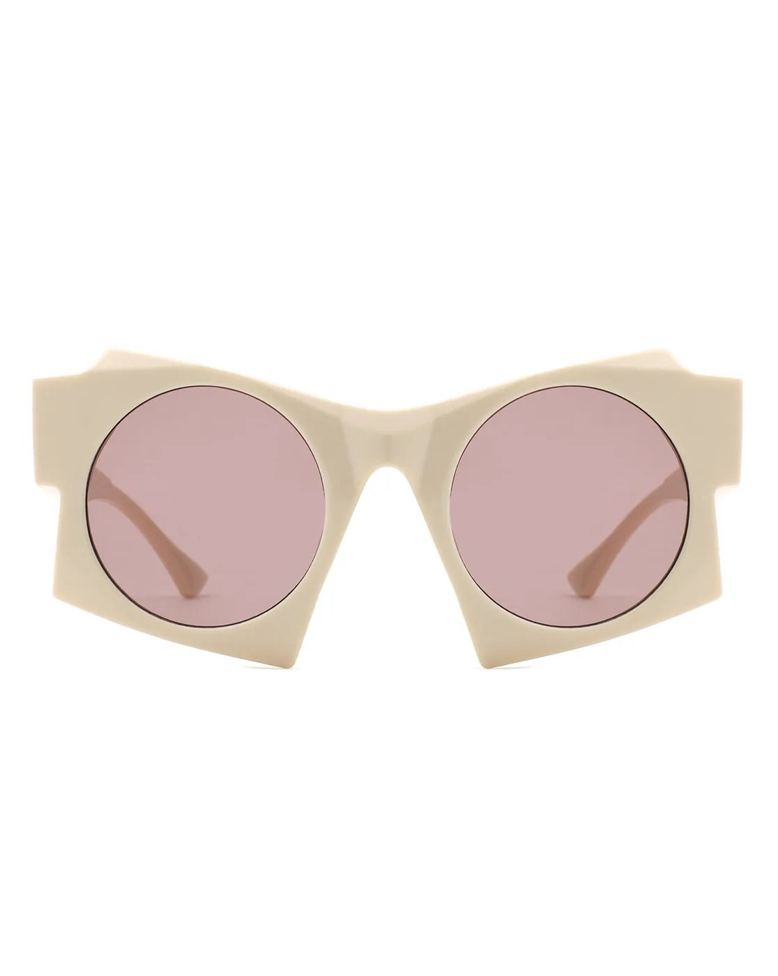 Tyren - Geometric Oversized Square Sunglasses