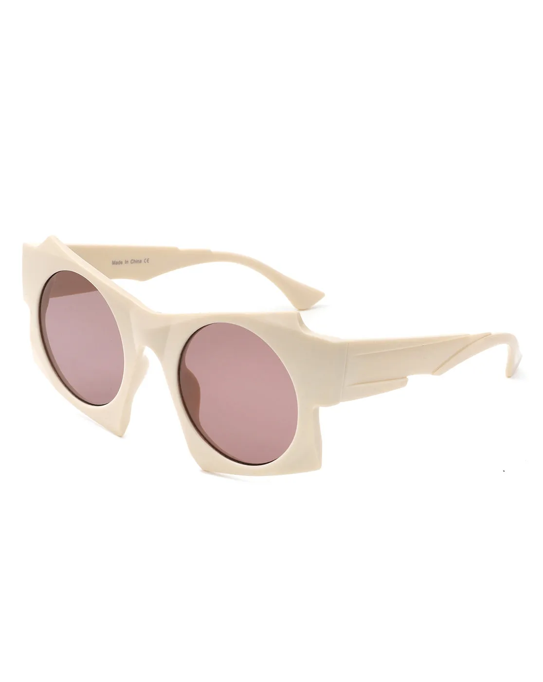 Tyren - Geometric Oversized Square Sunglasses