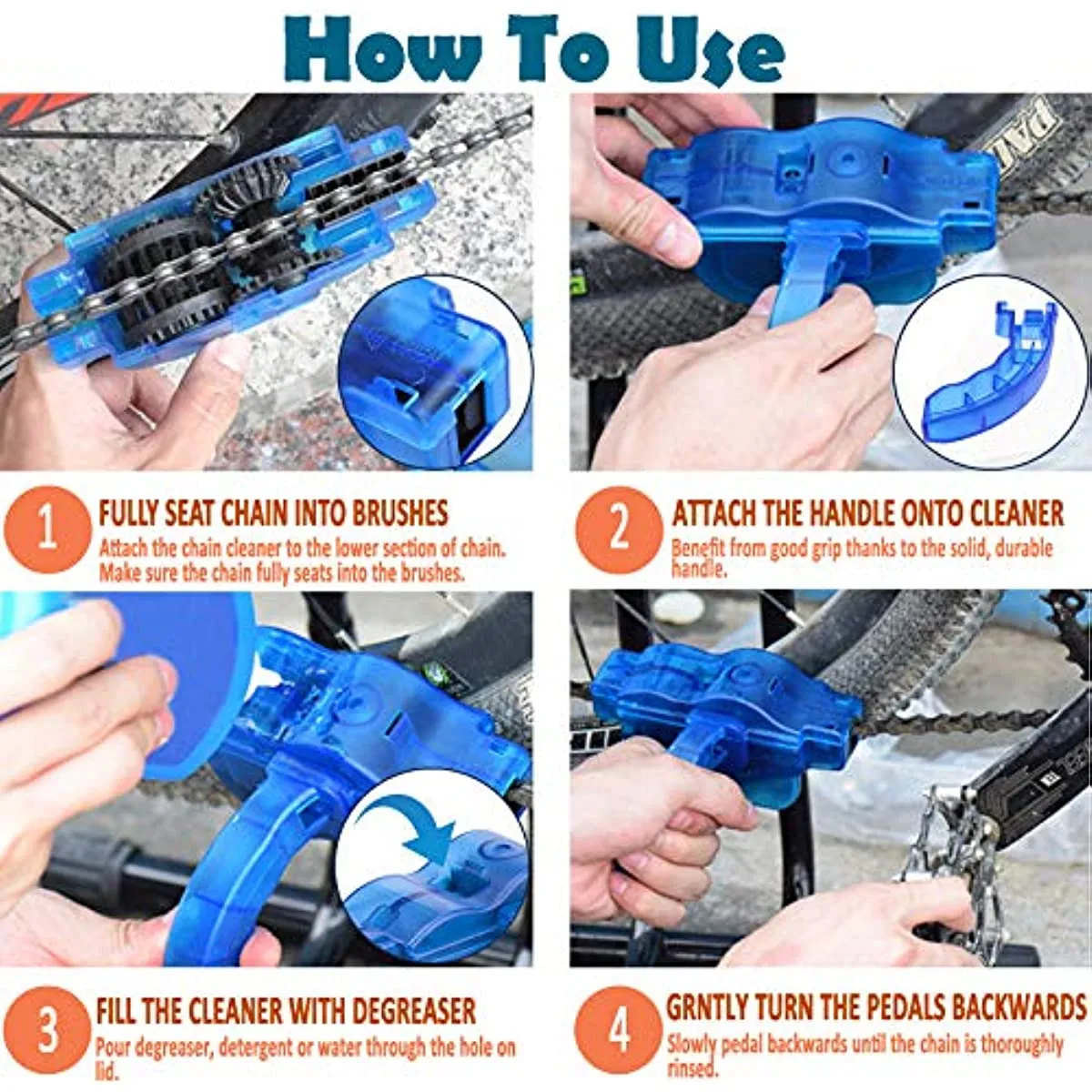 Ultimate Bike Chain Cleaner Kit for all Cycling Adventures