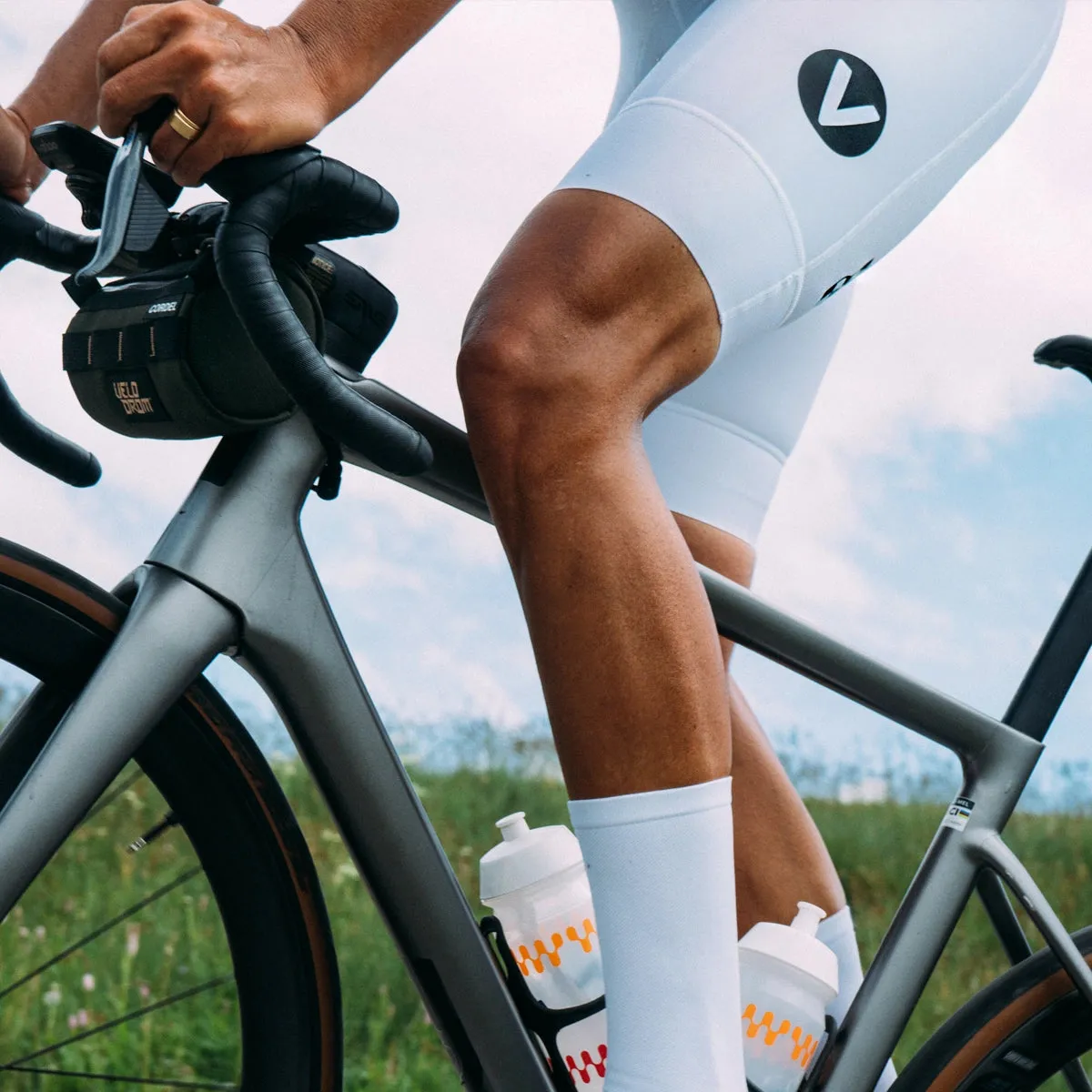 VELODROM RaceDay Bib Shorts - Racing White