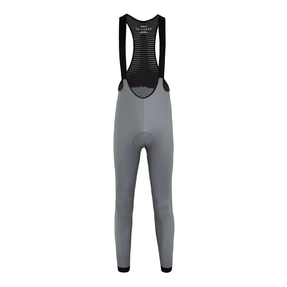 VELODROM VCC Winter Bib Tights - Grey