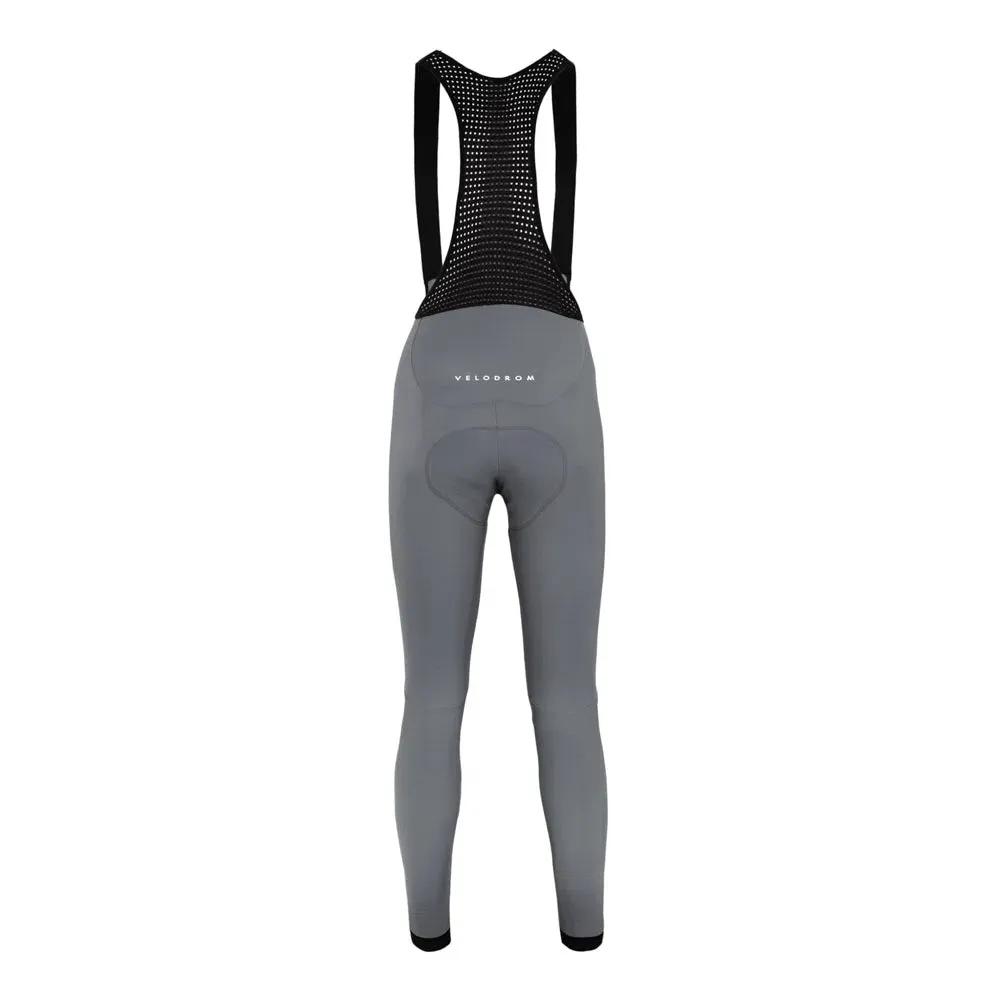 VELODROM VCC Winter Bib Tights - Grey