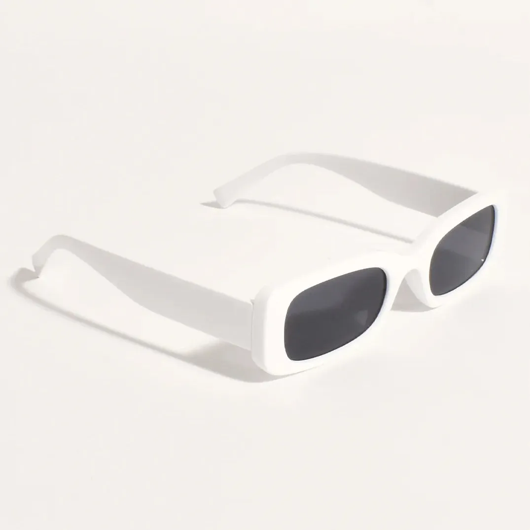 White Dakota Sunglasses