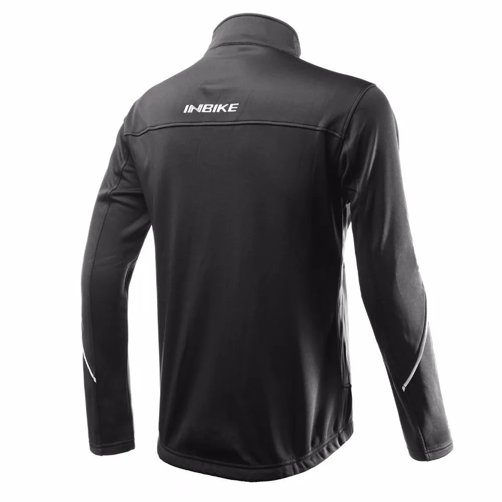 Winter Cycling Jacket Fleece Warm Thermal