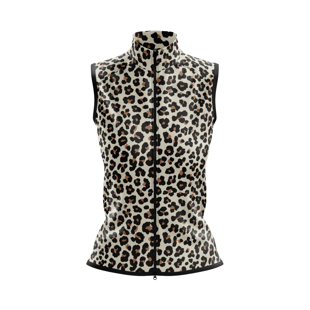 Women’s Animal Print Cycling Gilet