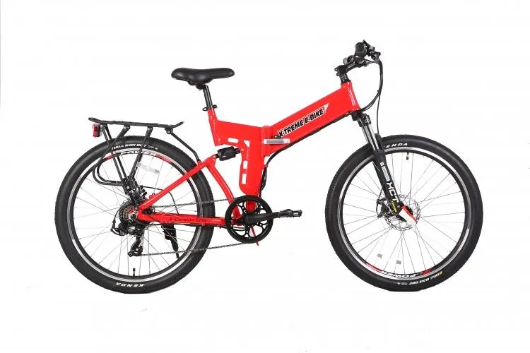 X-Treme X-Cursion Elite 24 Volt Electric Folding Mountain Bicycle