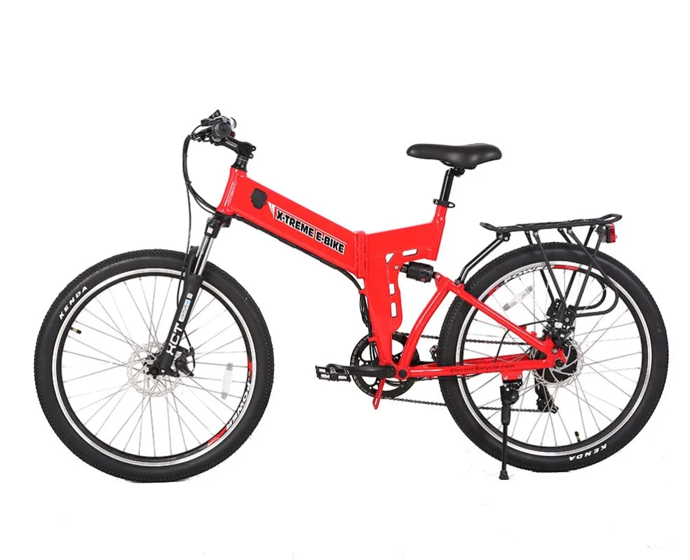 X-Treme X-Cursion Elite 24 Volt Electric Folding Mountain Bicycle